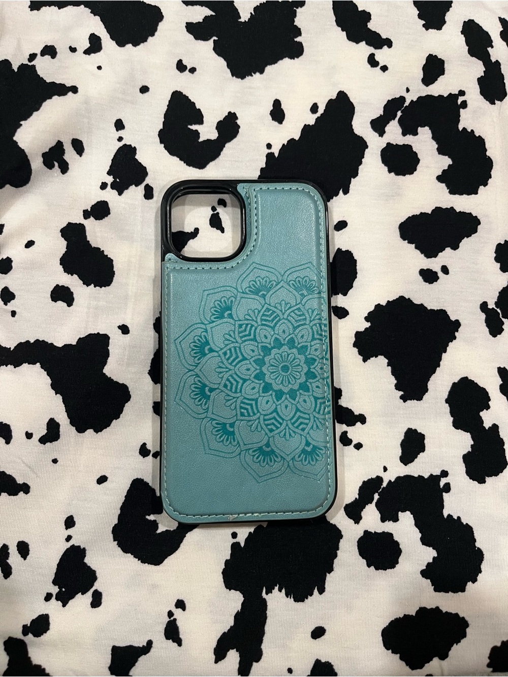 iPhone 13 western leather  case